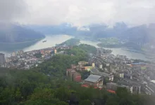 Fórum na China debate conexão entre povos por meio dos grandes rios 7 Vista panorâmica da abertura do Fórum da Civilização do Rio Yangtzé em Chongqing