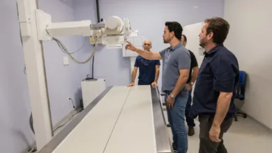 Equipamento de raio-X digital do Pronto Atendimento Infantil de Apucarana