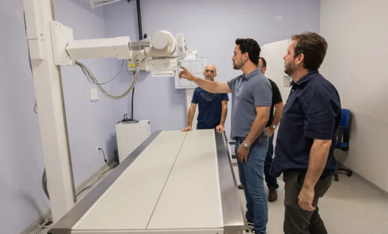 Equipamento de raio-X digital do Pronto Atendimento Infantil de Apucarana