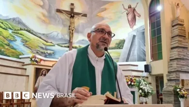 Igreja onde ocorreu o acidente em Guayaquil