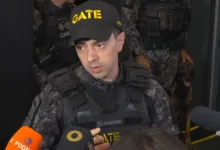 Veículo periciado durante suspeita de artefato explosivo