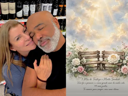 Viúva de Rick lamenta um mês da morte do cantor: “Tristeza e muita saudade” 1 Geralda Helena, esposa de Rick