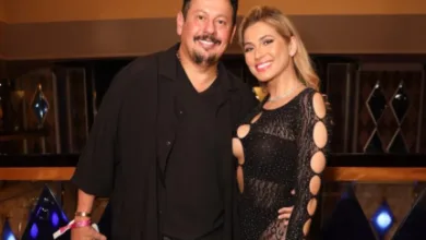 Marcos Araújo e Lívia Andrade em registro fotográfico