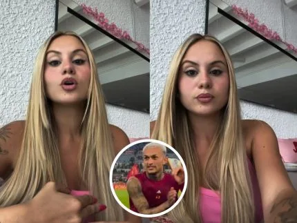 Lara Jucá em foto publicada em rede social