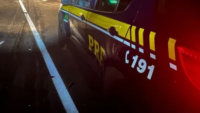 Colisão com mureta em obras na BR-376 deixa motociclista morto em Apucarana 15 Viaturas de segurança em rodovia