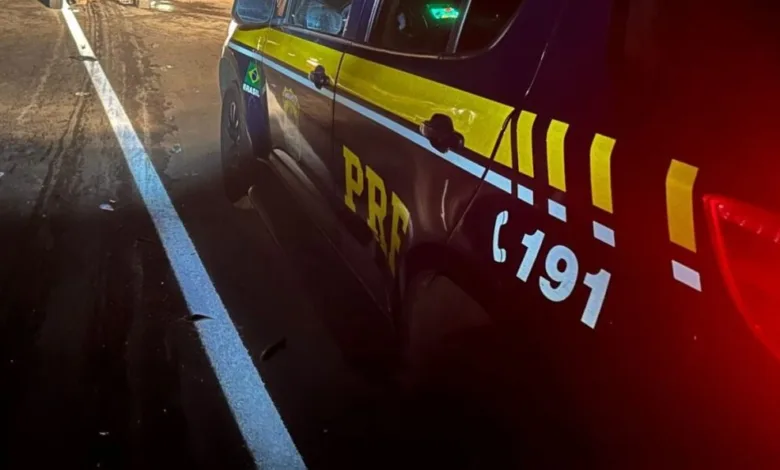 Viaturas de segurança em rodovia