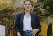Vanessa Giácomo em evento de moda