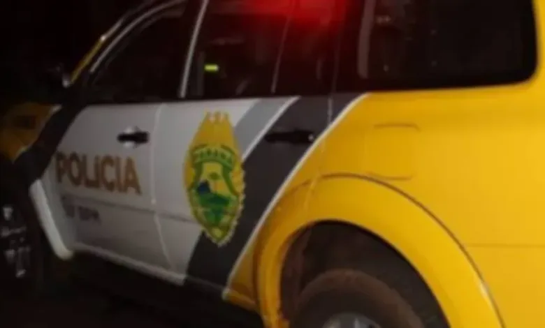 Viatura da Polícia Militar em operação