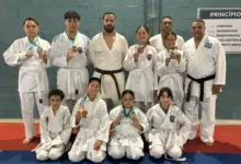 Atletas da Associação Karatê Vida de Apucarana