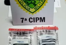 Viatura da Polícia Militar em operação