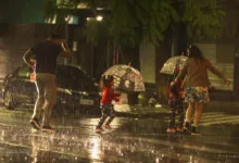 Alerta de vendaval atinge três estados nesta segunda-feira 4 Temporal e ventos fortes em área urbana