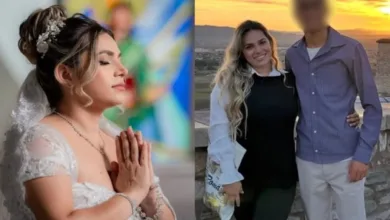 Enfermeira morre durante lua de mel após consumir frutos do mar 2 Foto de Amanda Marinho Nascimento em redes sociais