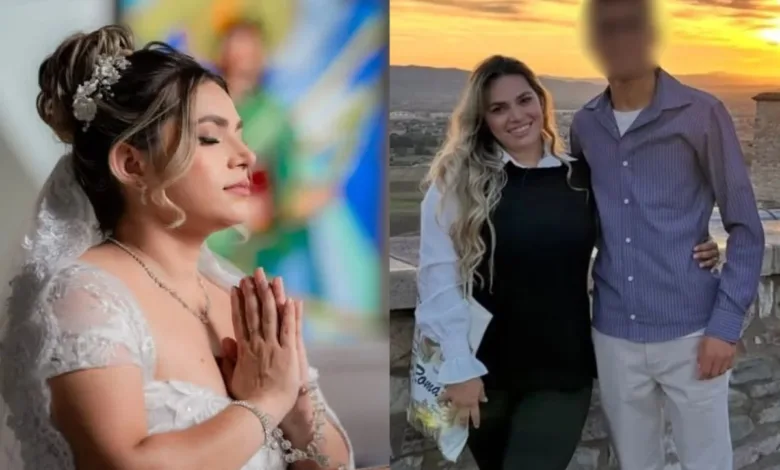 Enfermeira morre durante lua de mel após consumir frutos do mar 1 Foto de Amanda Marinho Nascimento em redes sociais