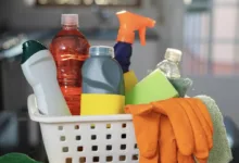 Embalagem de produto de limpeza genérico