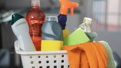 Embalagem de produto de limpeza genérico