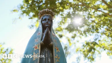 Imagem de Nossa Senhora Aparecida no santuário