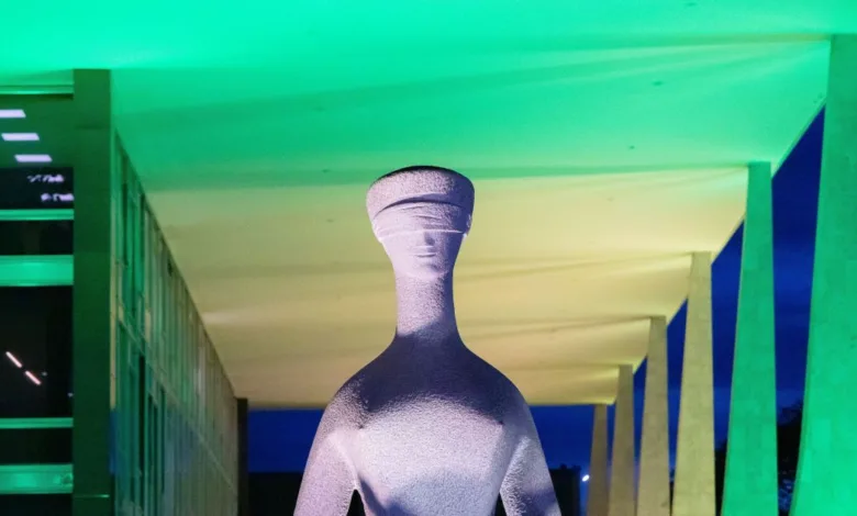 Fachada do Supremo Tribunal Federal em Brasília