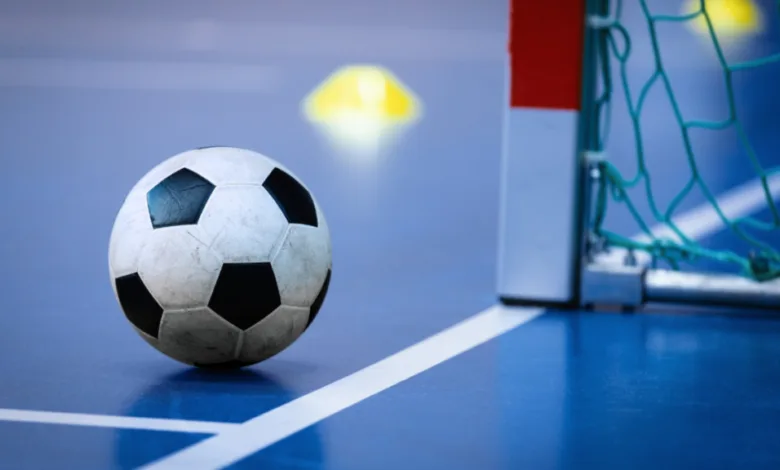 Ginásio esportivo em Apucarana onde ocorreu a confusão no futsal