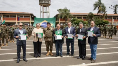 Solenidade comemorativa dos 58 anos do 30º BIMec em Apucarana