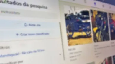 Ilustração de celular exibindo aplicativo de rede social e transação financeira