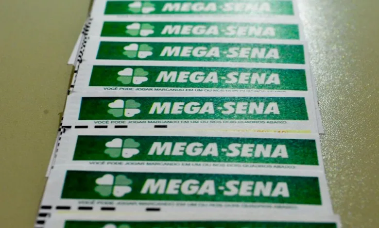 Globo de sorteio da Mega-Sena