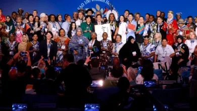 Pescadoras brasileiras premiadas pela FAO em Roma