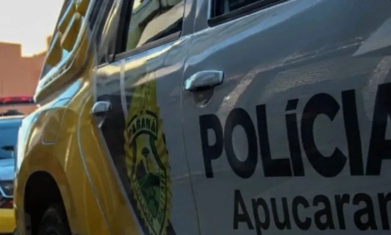 Viatura da Polícia Militar em operação