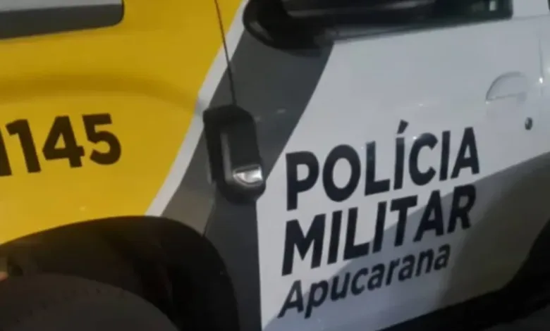 Viatura da Polícia Militar em operação