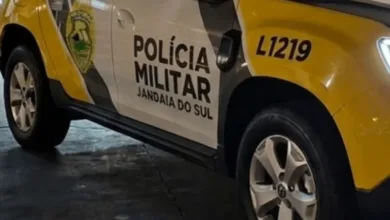 Ilustração de viatura da polícia e segurança pública.
