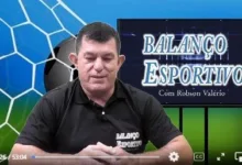 Apresentação do programa Balanço Esportivo