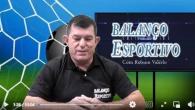Apresentação do programa Balanço Esportivo