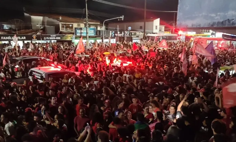 Manifestação na Universidade Federal de Sergipe