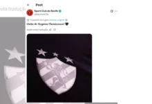 Tradução automática em rede social confunde Sport com Fluminense 6 Escudo do Sport Club do Recife