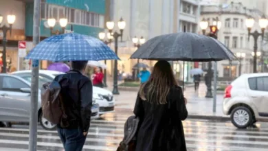 Previsão de chuva e temporais no estado do Paraná