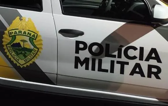 Viatura da Polícia Militar em operação