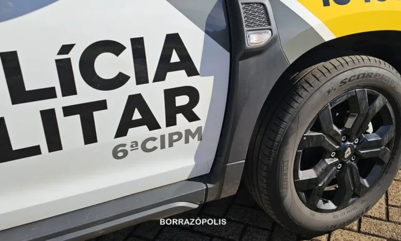 Mulher denuncia perseguição do ex-marido, danos em moto e furto em Borrazópolis 1 Viatura da Polícia Militar do Paraná