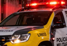 Jovem de 30 anos morre após queda de moto em Rio Bom 7 Motocicleta envolvida em acidente de trânsito