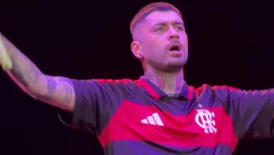 Ex-One Direction, Zayn usa camisa do Flamengo em show no estádio do Palmeiras 5 Zayn Malik vestindo camisa do Flamengo em show